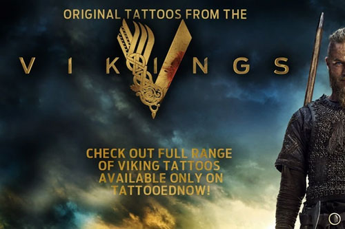 vikings v logo history channel