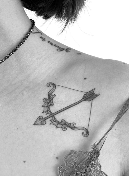 Bow and Arrow tattoo