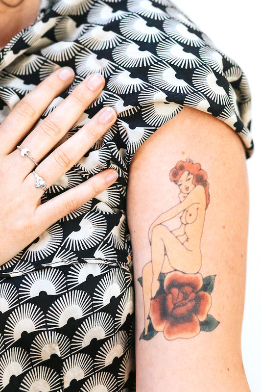 Red (Pin-up Girl Tattoo)
