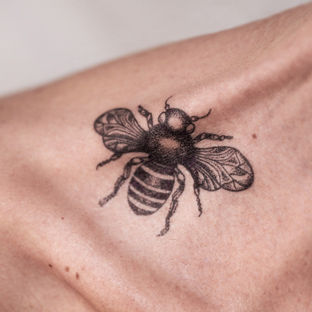 Bee Dotwork Tattoo