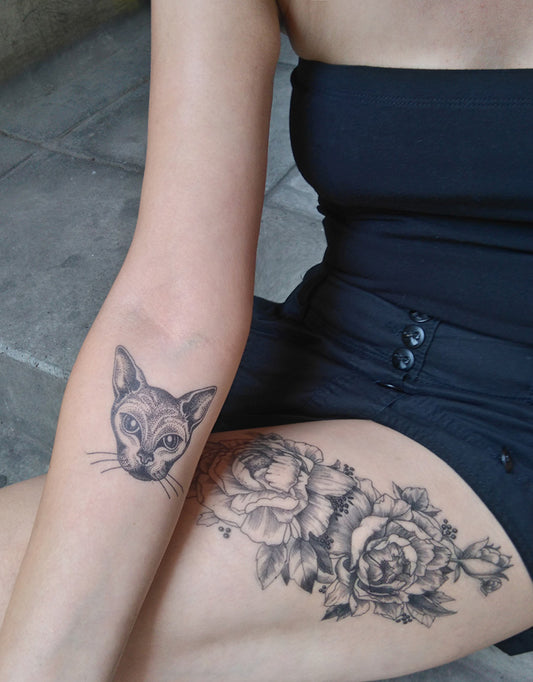 Sphynx Cat Tattoo