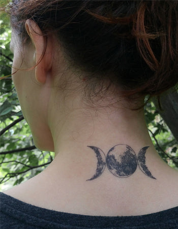 Triple Moon Tattoo  Tattooed Now 
