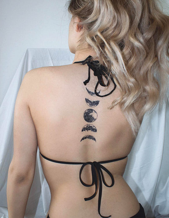 Moon Phases Tattoos: Celestial Ink Inspiration (60 Ideas) | Inkbox™