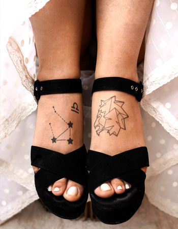 10 creative ideas and meanings of the Leo zodiac sign tattoo - ❤️ Онлайн  блог о тату IdeasTattoo