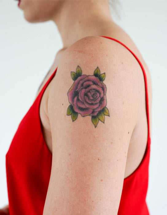 Tattoo uploaded by BrickArtist119 • Red rose, cover up. • Tattoodo