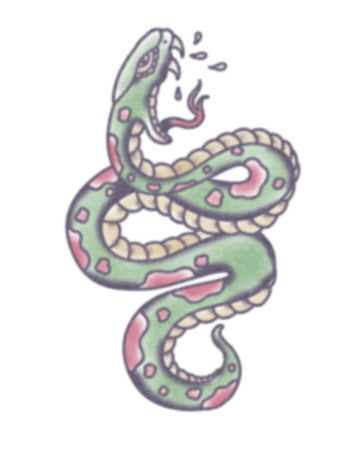 traditional snake tattoos